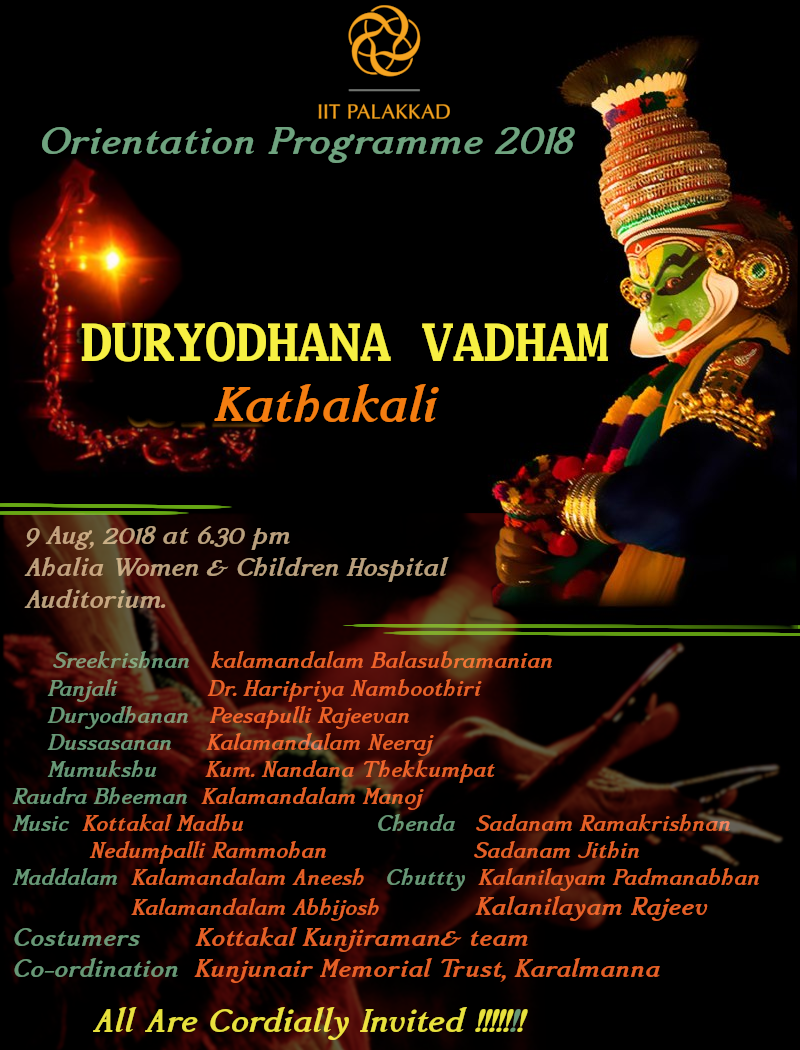 kathakali on 9th Aug 2018