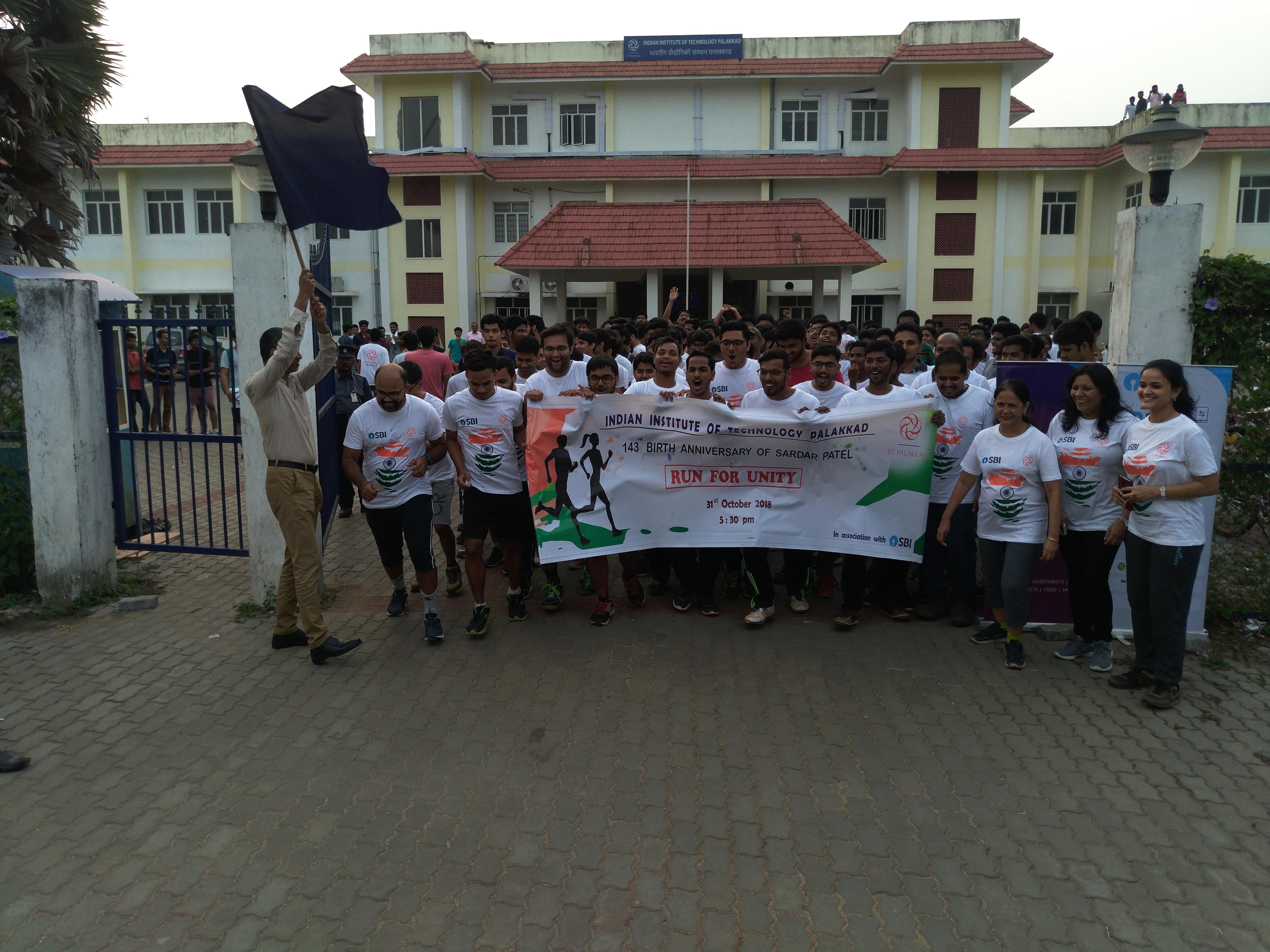 RUN FOR UNITY ON THE RASHTRIYA EKTA DIVAS